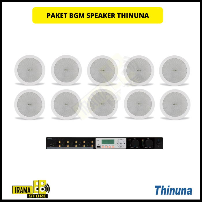 Paket Background Music Speaker Thinuna - 10 Speaker